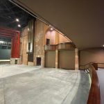 Right side of the main theatre with viewing balconies.
