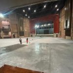 Theatre main stage and flooring.