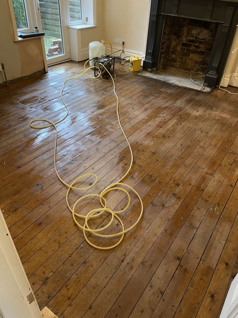 sheffield dry rot treatment finished living room