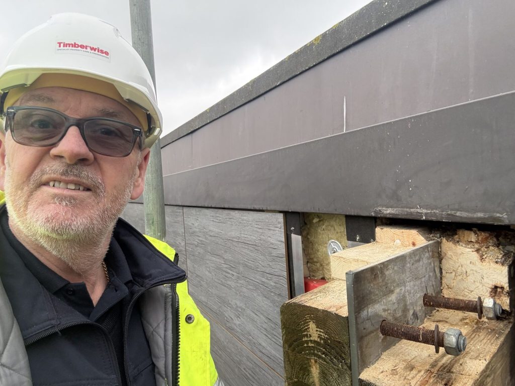 Timberwise south-london-school-site-visit-surveyor