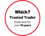 Basement Waterproofing 3 The Which? Trusted Trader logo for member with over ten years of endorsement
